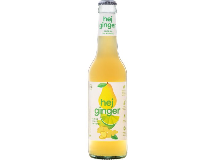 hej ginger Birne Limette Ingwer 33cl Har 24