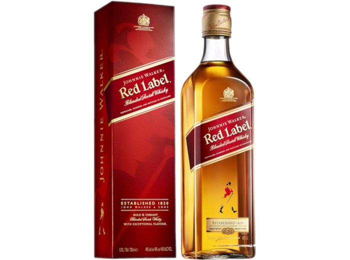 Johnnie Walker Red Label 40% 70cl Fl.