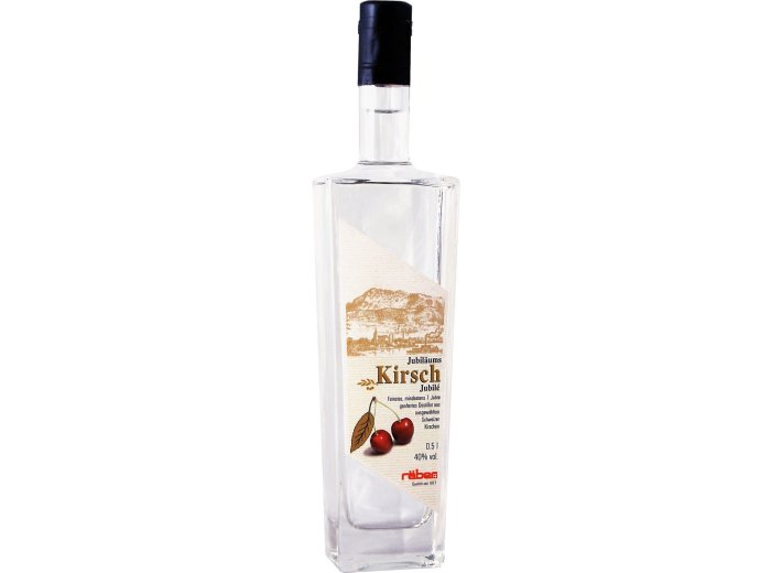 Kirsch Jubiläum 40% Räber 50cl Fl.