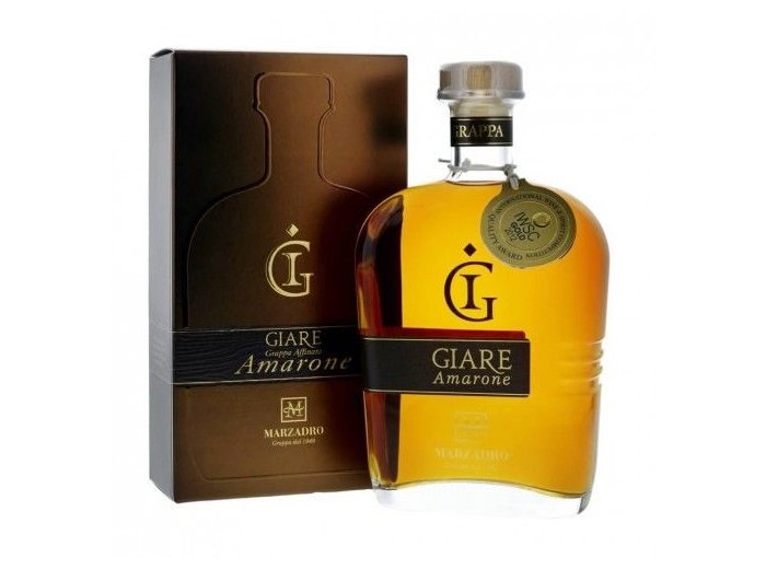 Marzadro Grappa Le Giare Amarone 41% 70cl Fl.
