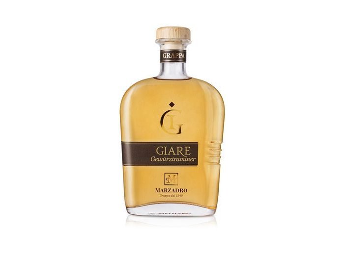 Marzadro Grappa Le Giare Gewürztraminer 41% 70cl Fl.
