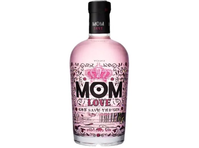 MOM Love Gin 37.5% Erdbeeraroma 70cl Fl.