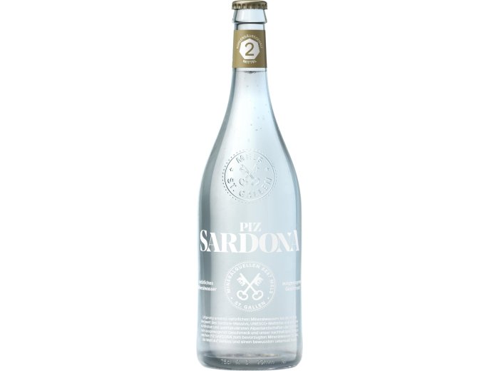 Piz Sardona 2 Kohlensäure mittel 75cl Har 12