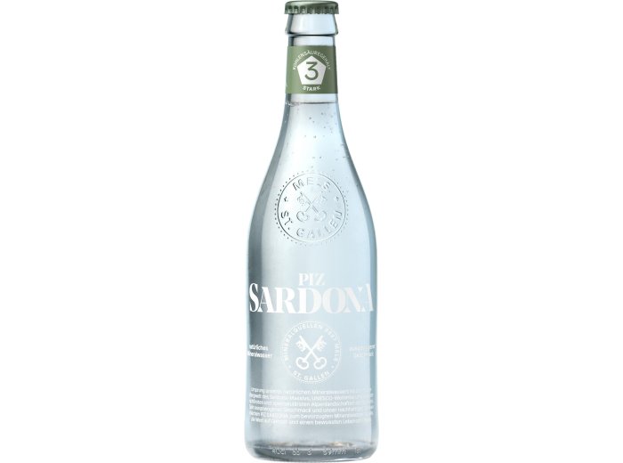 Piz Sardona 3 Kohlensäure stark 40cl Har 20