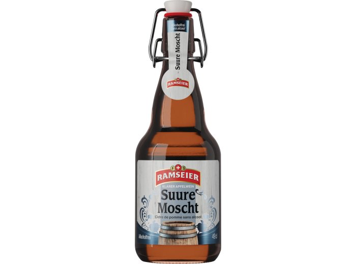Ramseier Suure Moscht Trüb alkoholfrei Bügel 49cl Har 12