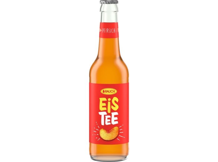 Rauch Eistee Pfirsich 33cl Har 24