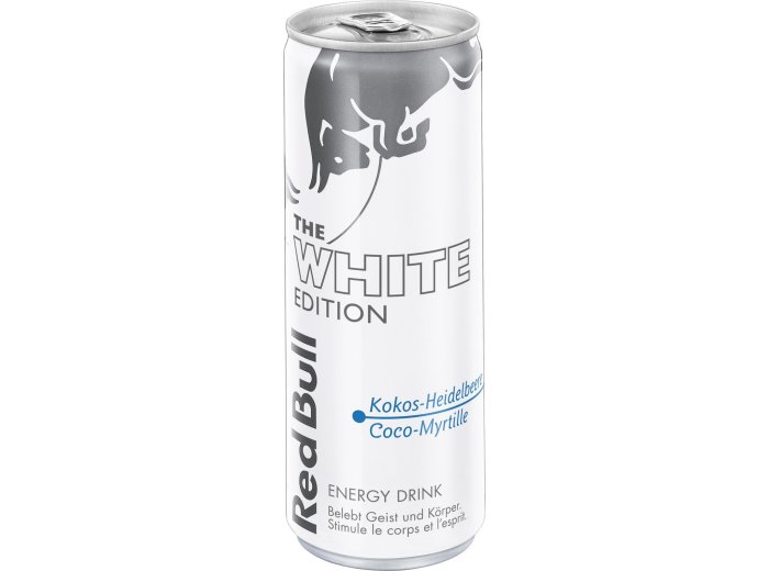 Red Bull White Edition Kokos-Heidelbeer 25cl Kt à 24