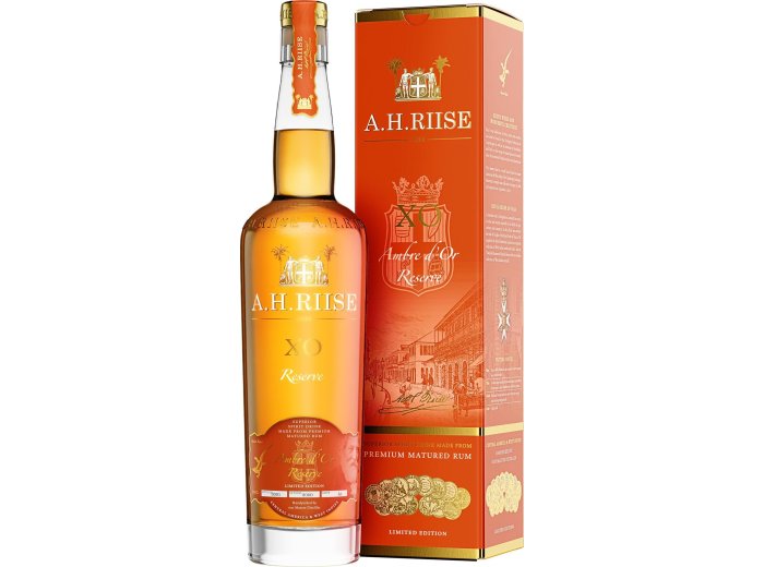 Rum A.H. Riise X.O. Ambre d'Or Reserve 70cl Fl.