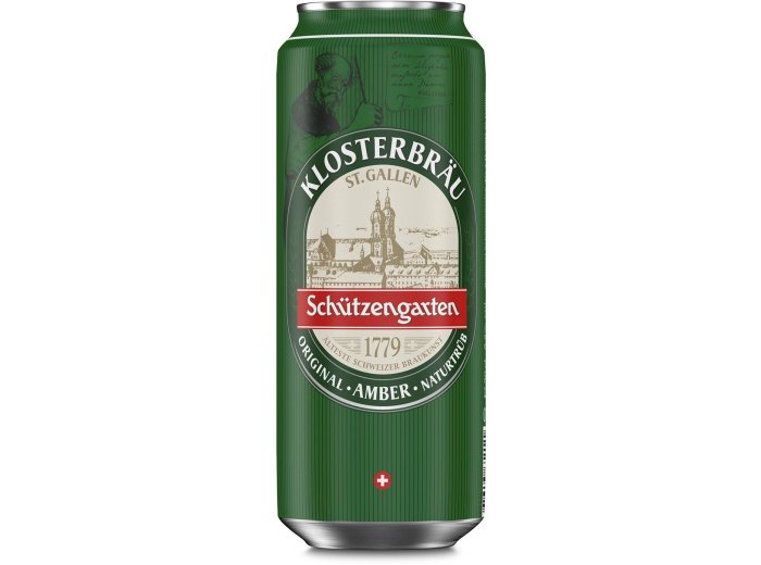 Schützengarten Klosterbräu Amberbier Dosen 50cl SP 4x6