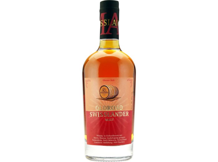 Swisslander Rheintaler Oloroso Malt Nr. 0 40% 50cl Fl.