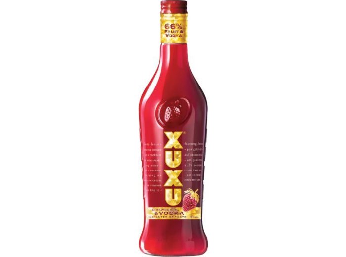 XUXU Erdbeerlikör Erdbeer & Vodka 15% 70cl Kt 6