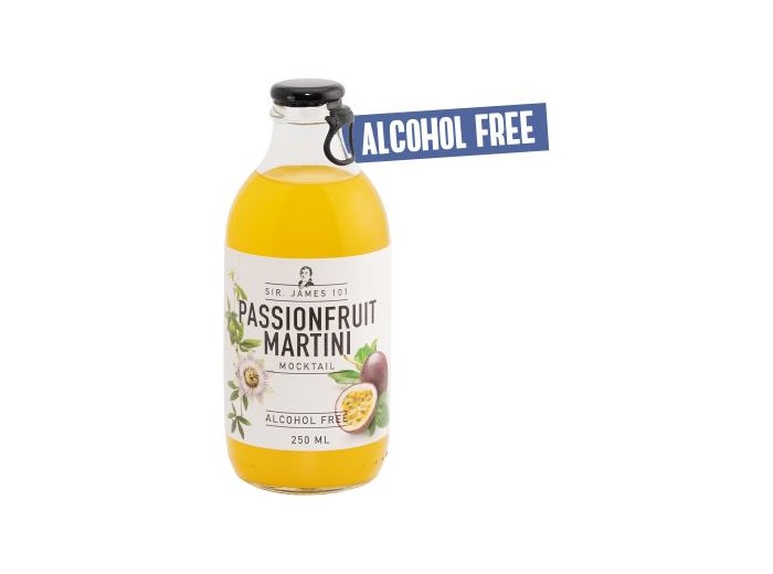 Sir.James 101 Passionsfruit Martini alcohol free 25cl Kt à 12 Fl.