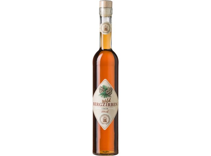 Wild Bergzirben Likör 20% 50cl Fl.