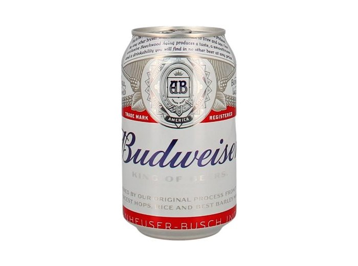Bud (Budweiser) USA Dosen 33cl Kt à 24