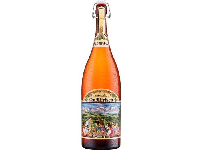 Appenzeller Quöllfrisch naturtrüb 3lt. 300cl Fl.
