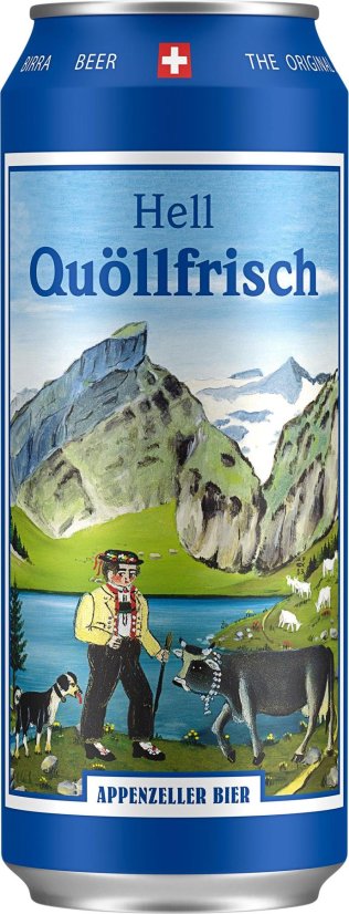 Appenzeller Lager Dose 6er-Pack. 50cl SP 4x6