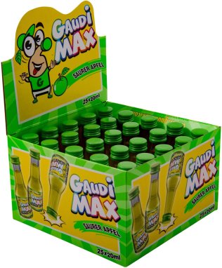 Gaudi Max Saurer Apfel 25 x 2cl. 2cl Kt à 25