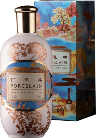 Porcelain Shanghai Dry Gin 43% 70cl Fl.