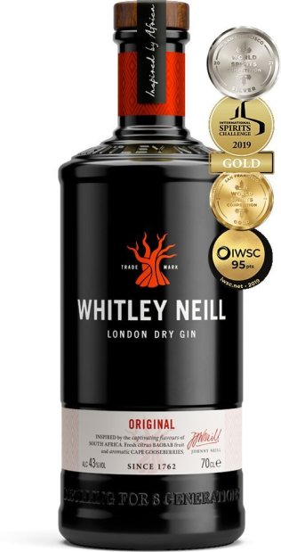 Whitley Neill Original Dry Gin 70cl Fl.