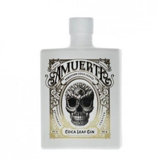 AMUERTE Coca Leaf Gin White Edition 43 % 70cl Fl.