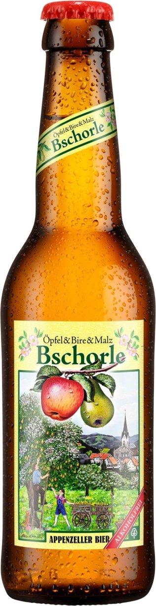 Appenzeller-Bier Bschorle alkoholfrei 6-Pack. EW 33cl Kt à 6