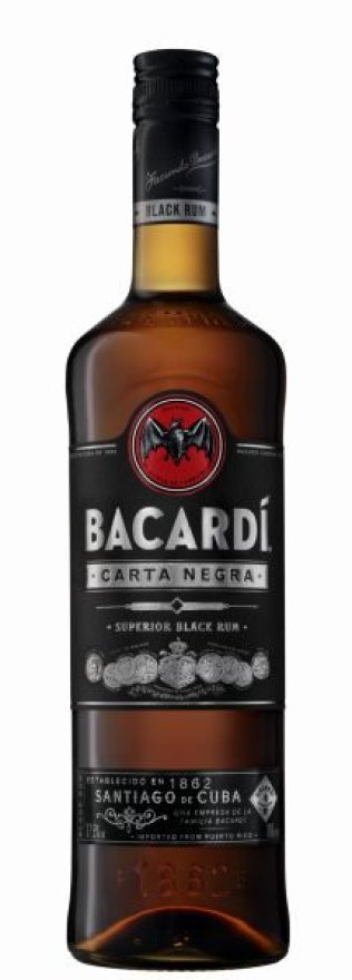 Bacardi Carta Negra 40% Rum 70cl Kt 6