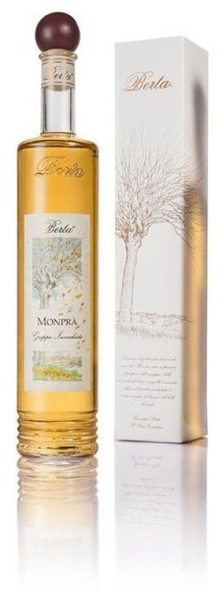 Berta Monpra Grappa Invecchiata die Barbera 40% 70cl Fl.