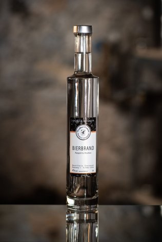 Bierbrand alpagold 41% Destillerie Steinauer 35cl Fl.