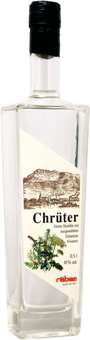 Chrüter 41% Räber 50cl Fl.
