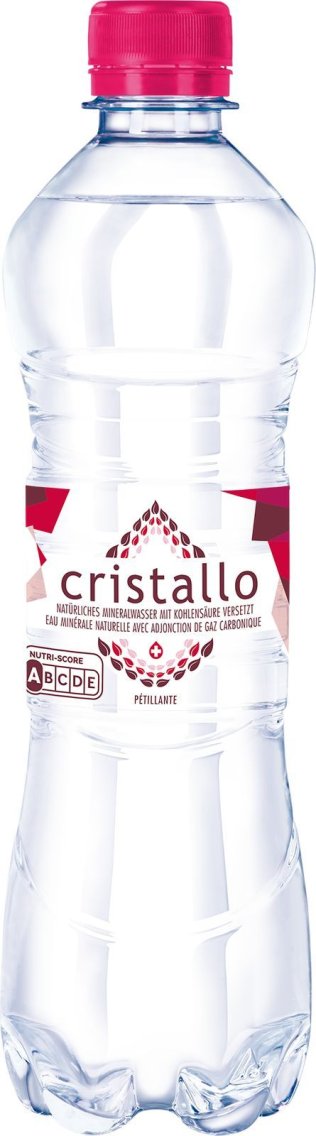 Cristallo rot mit Kohlensäure PET EW 50cl SP 12
