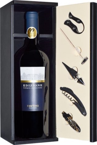 Edizione cinque Autoctoni Farnese "Wein-Zubehör" 150cl Fl.
