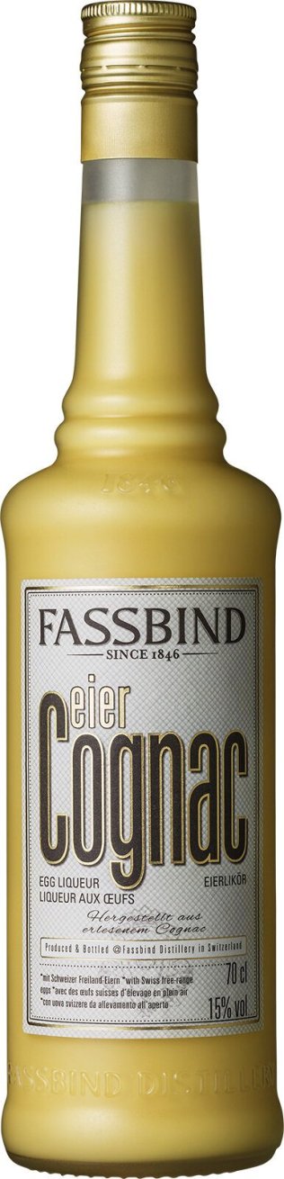 Fassbind Eiercognac 15% 70cl Fl.