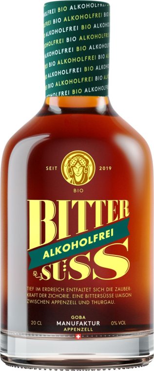 Goba Bitter Süss Aperitif alkoholfrei 20cl Fl.