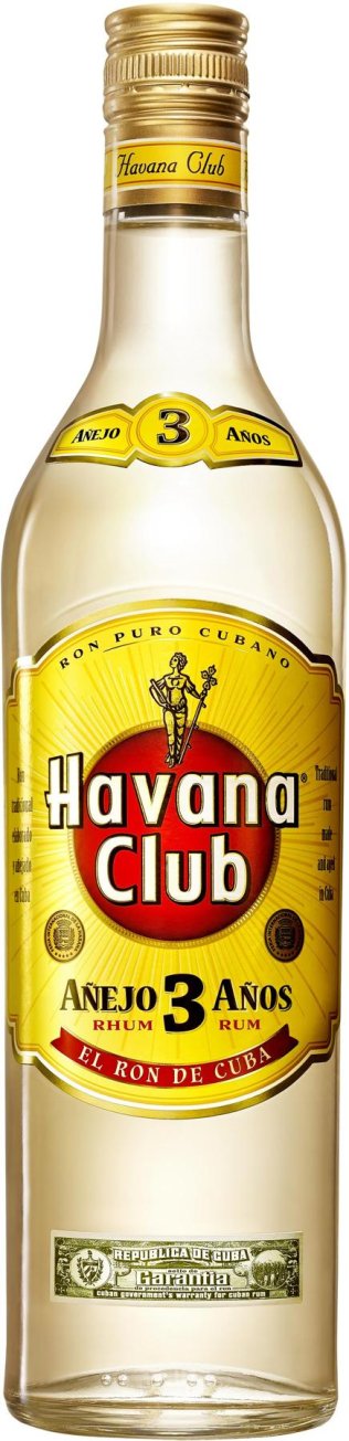 Havana Club 3 40% 70cl Kt 6