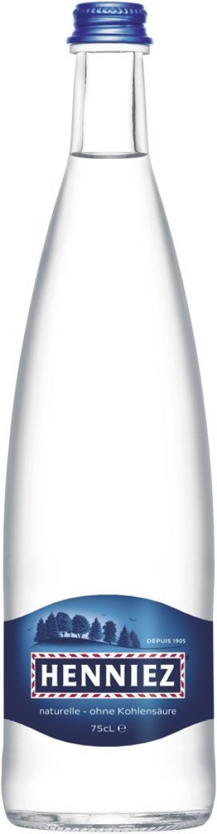 Henniez blau ohne Kohlensäure 75cl Har 12