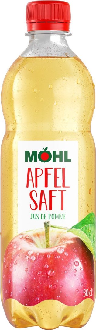 Möhl Apfelsaft hell PET EW 50cl SP 4x6