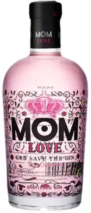 MOM Love Gin 37.5% Erdbeeraroma 70cl Fl.