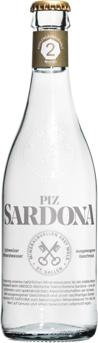 Piz Sardona 2 Kohlensäure mittel 40cl Har 20