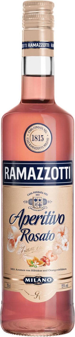 Ramazotti Aperitivo Rosato 15% 70cl Fl.