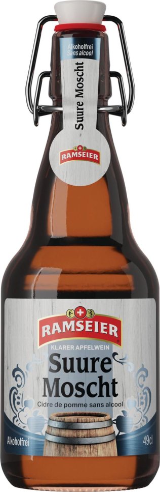 Ramseier Suure Moscht Trüb alkoholfrei Bügel 49cl Har 12