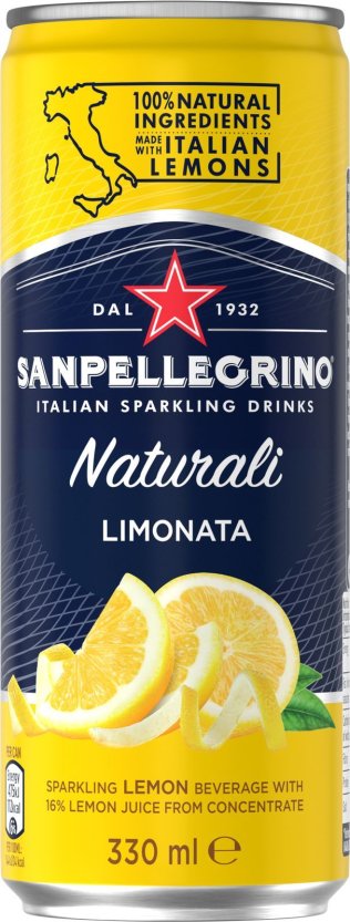 San Pellegrino Limonata Dose 33cl SP 4x6