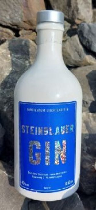 Steinblauer Gin 43% Destillerie Steinauer 50cl Fl.