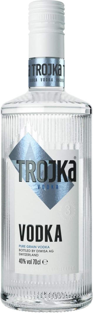 Trojka Vodka Weiss 40% 70cl Kt à 6
