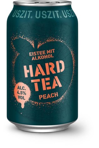 USZIT Hard Tea Peach 4.5% 33cl Kt6x4