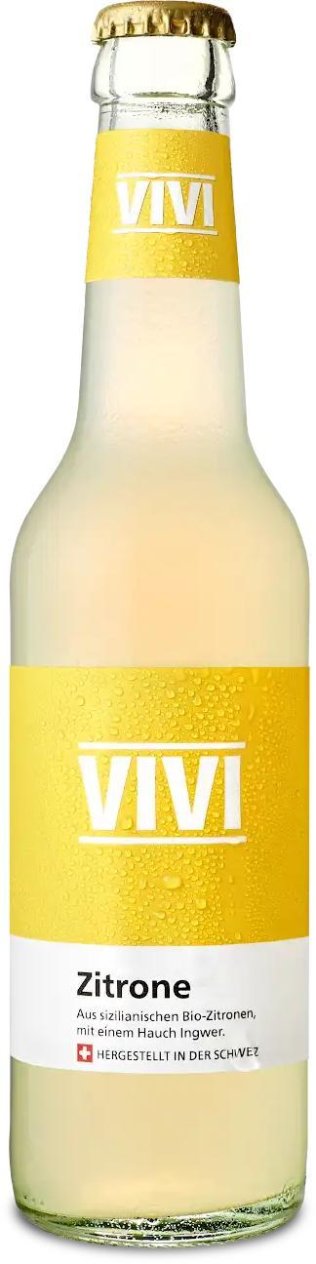 Vivi Zitrone & Ingwer BIO 33cl Har 24