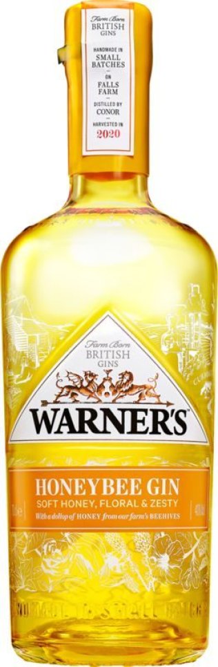 Warner's Honeybee Gin 43% 70cl Fl.