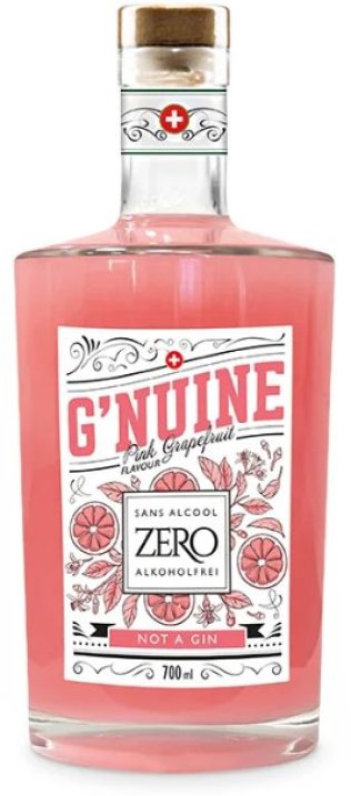 G'Nuine Zero Pink Grapefruit Gin alkoholfrei 70cl Fl.