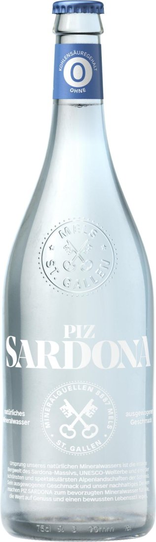 Piz Sardona 0 ohne Kohlensäure 75cl Har 12