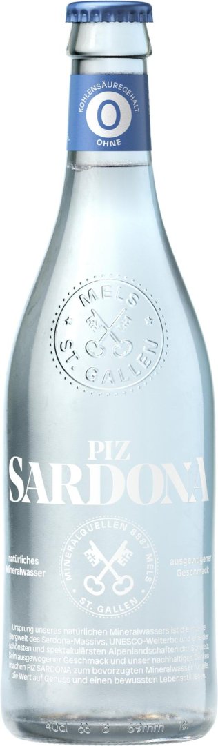 Piz Sardona 0 ohne Kohlensäure 40cl Har 20