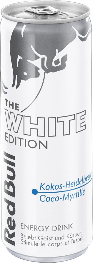 Red Bull White Edition Kokos-Heidelbeer 25cl Kt à 24